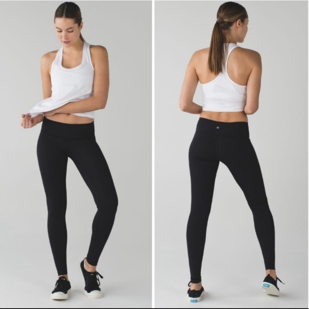 Lululemon Black Wunder Under Pants